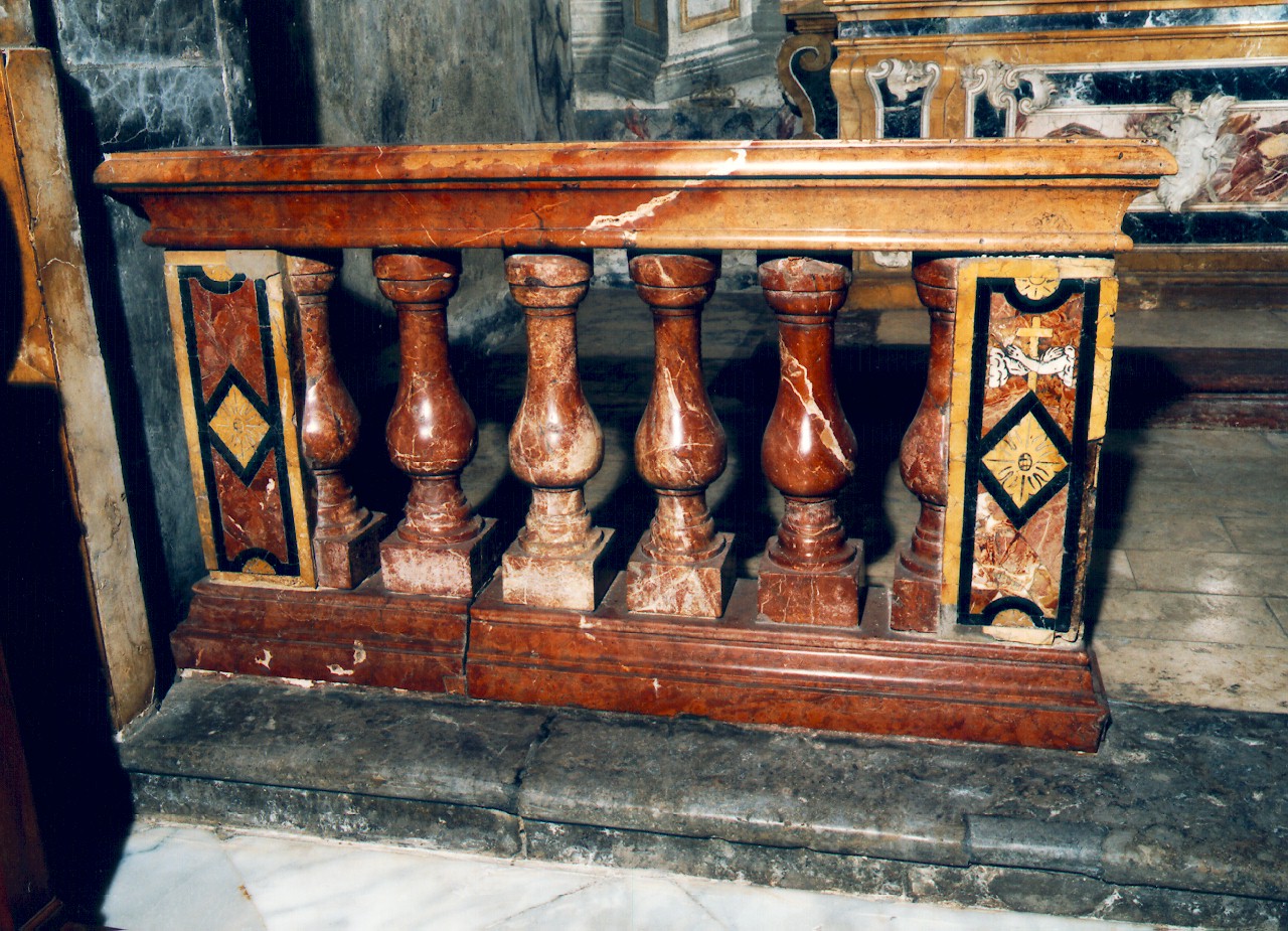 balaustrata - ambito siciliano (Prima metà sec. XVIII)