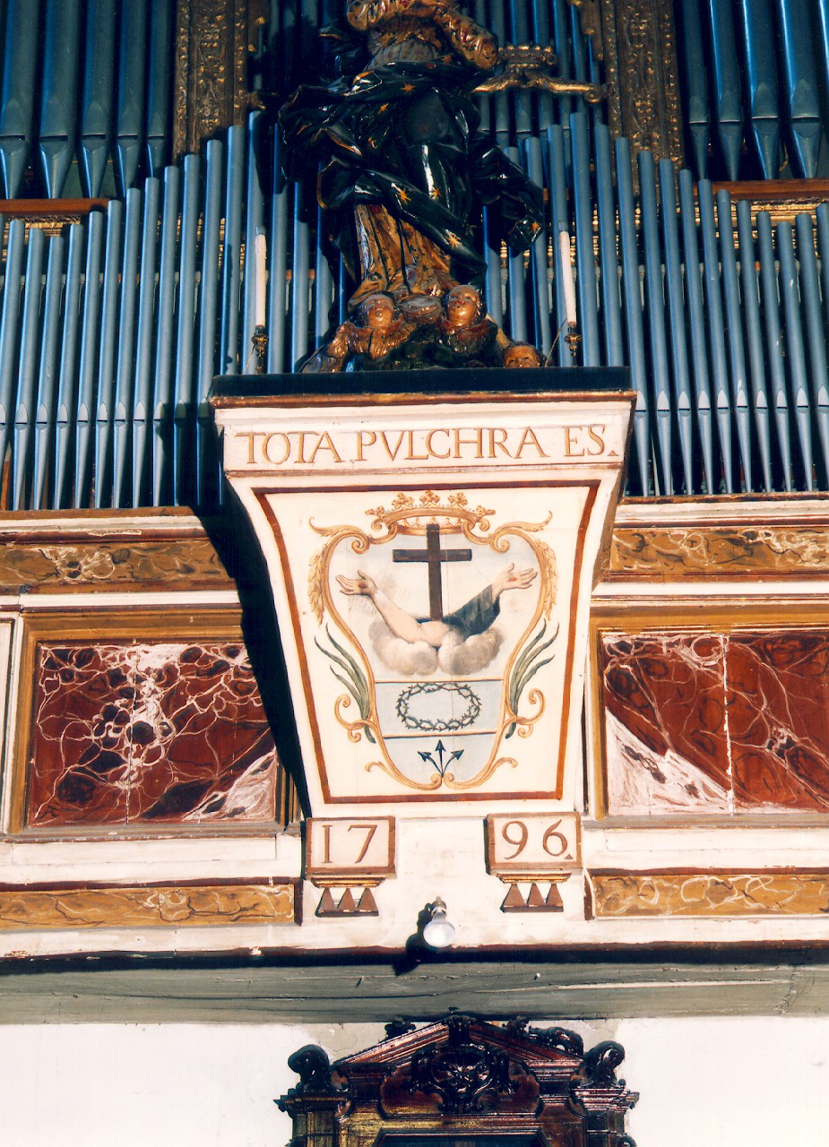 base di statua - produzione siciliana (sec. XVIII)