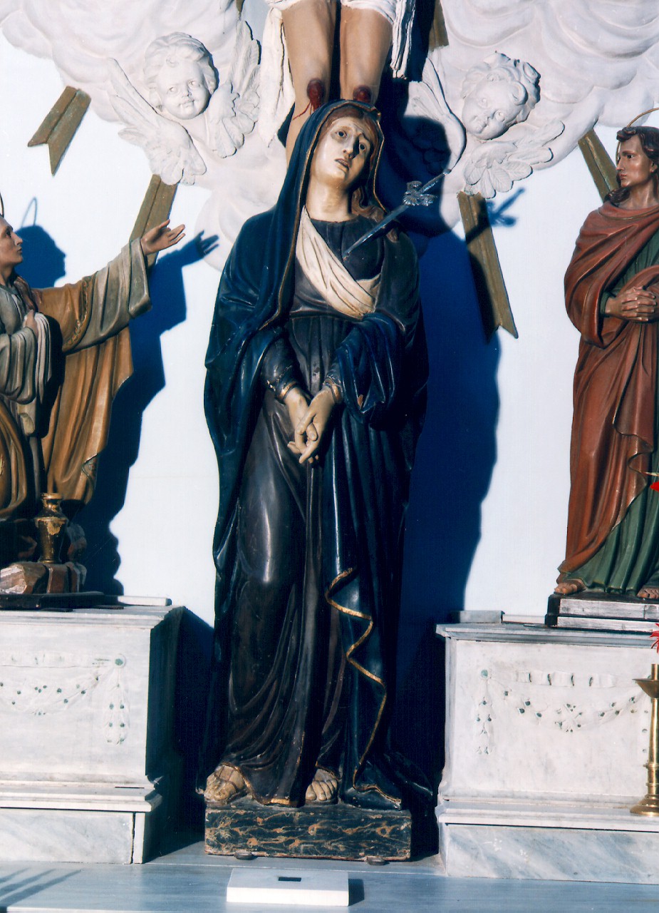 Madonna Addolorata (statua) - ambito siciliano (Fine/inizio secc. XIX/ XX)