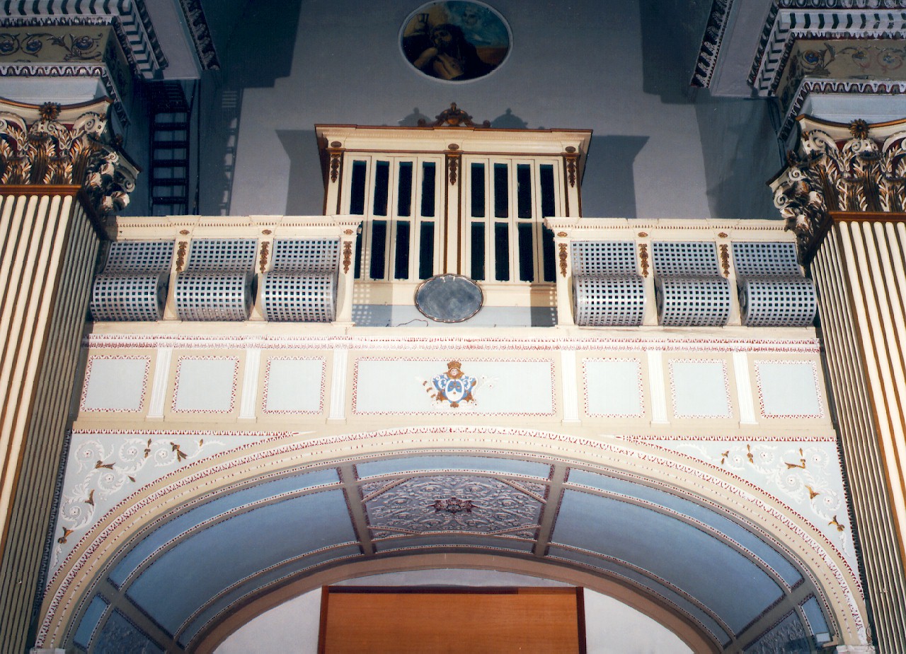 palco di cantoria - produzione siciliana (Prima metà sec. XIX)