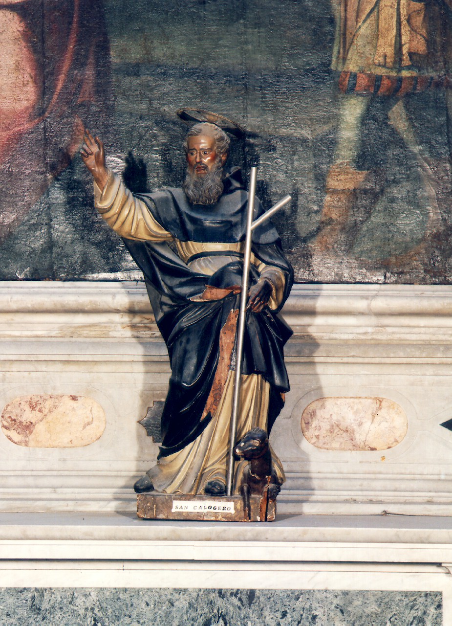 San Calogero (statua) - ambito siciliano (Seconda metà sec. XVIII)