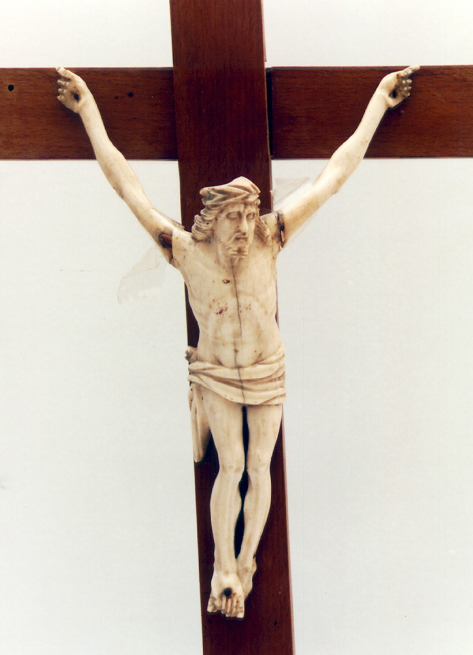 Cristo crocifisso (statuetta) - ambito siciliano (fine sec. XIX)