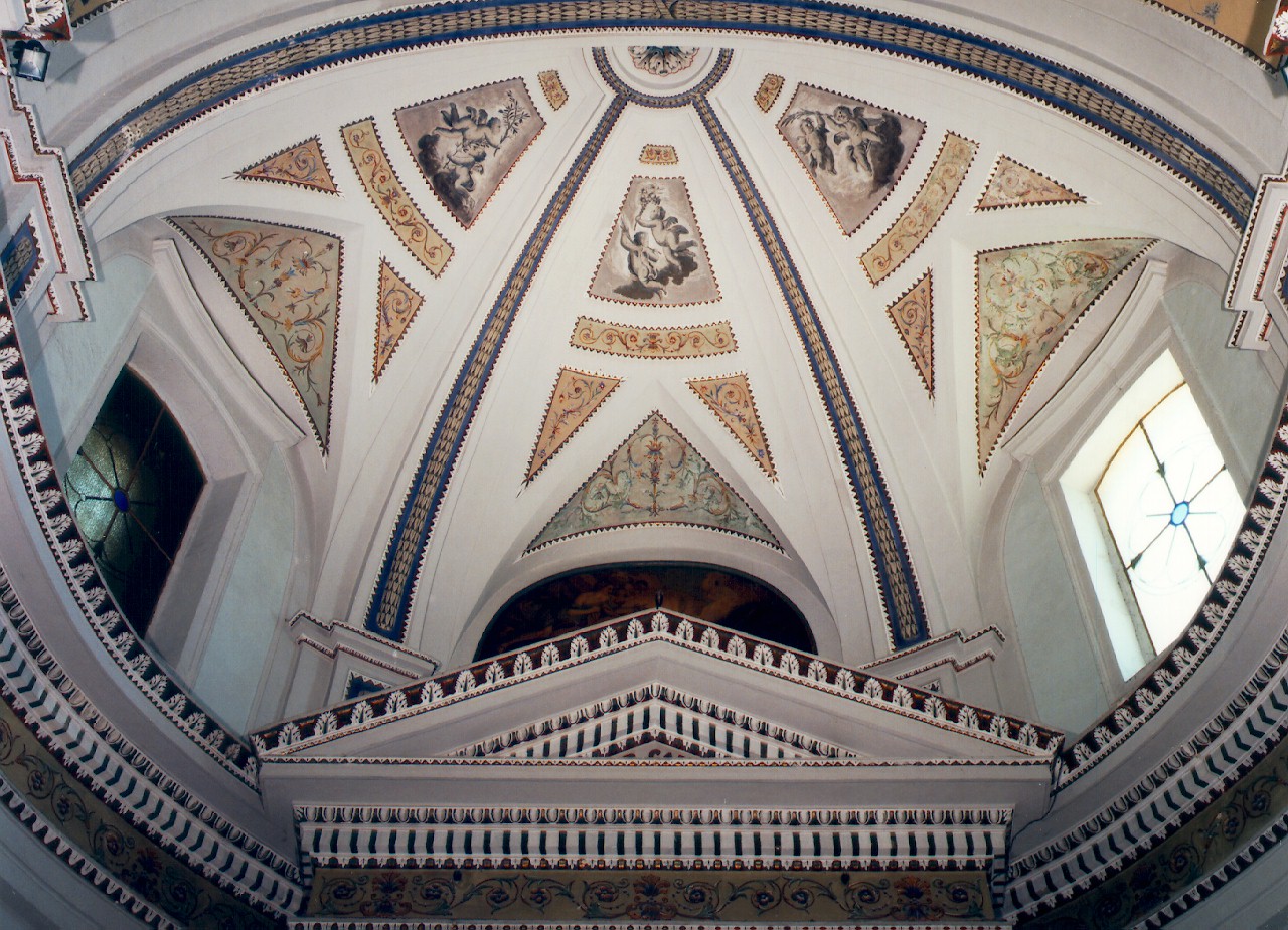 decorazione plastico-pittorica - ambito siciliano (primo quarto sec. XIX)