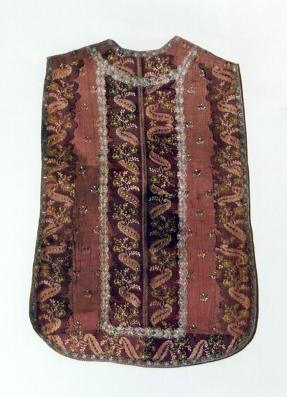 pianeta - manifattura siciliana (Seconda metà sec. XVIII)