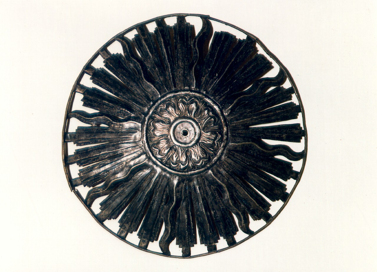 AUREOLA DA STATUA - bottega siciliana (sec. XVIII)