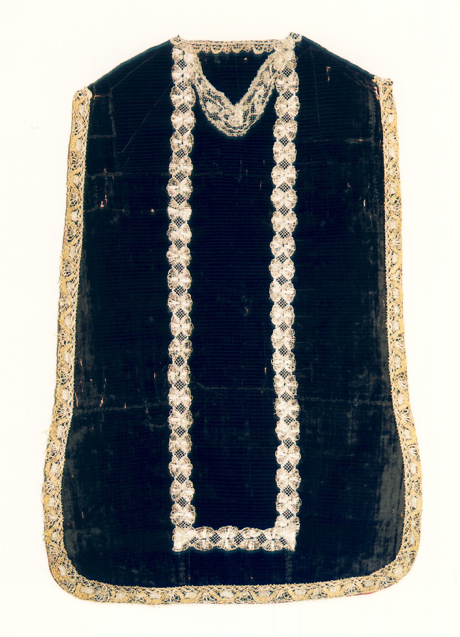 pianeta - manifattura siciliana (Seconda metà sec. XIX)