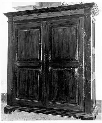 armadio - bottega italiana (sec. XIX)