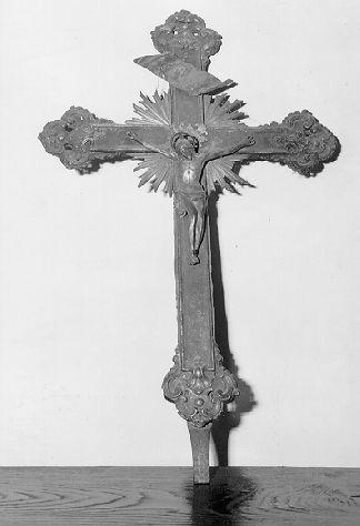 croce processionale - bottega lucchese (?) (sec. XVIII)