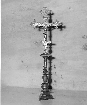 croce d'altare - bottega italiana (secc. XVII/ XVIII)