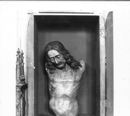 Cristo crocifisso (scultura, frammento) - ambito italiano (inizio sec. XV)