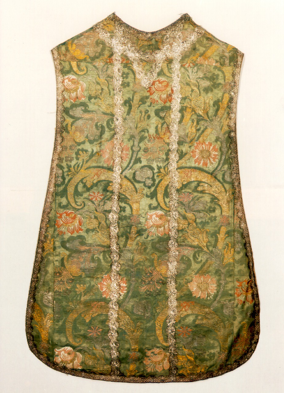 pianeta - manifattura siciliana (Seconda metà sec. XVIII)