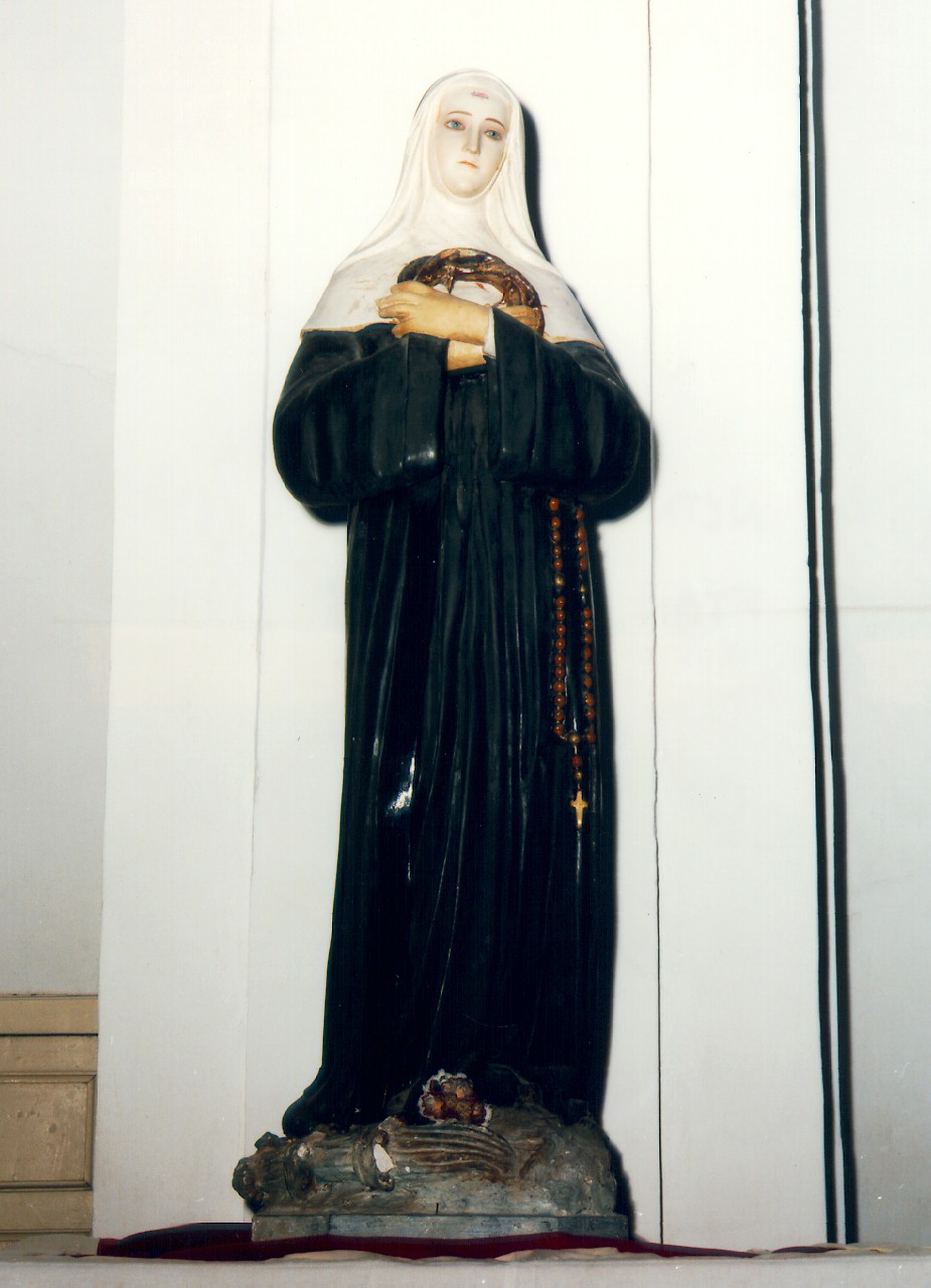 Santa Rita da Cascia (statua) - ambito siciliano (Seconda metà sec. XIX)