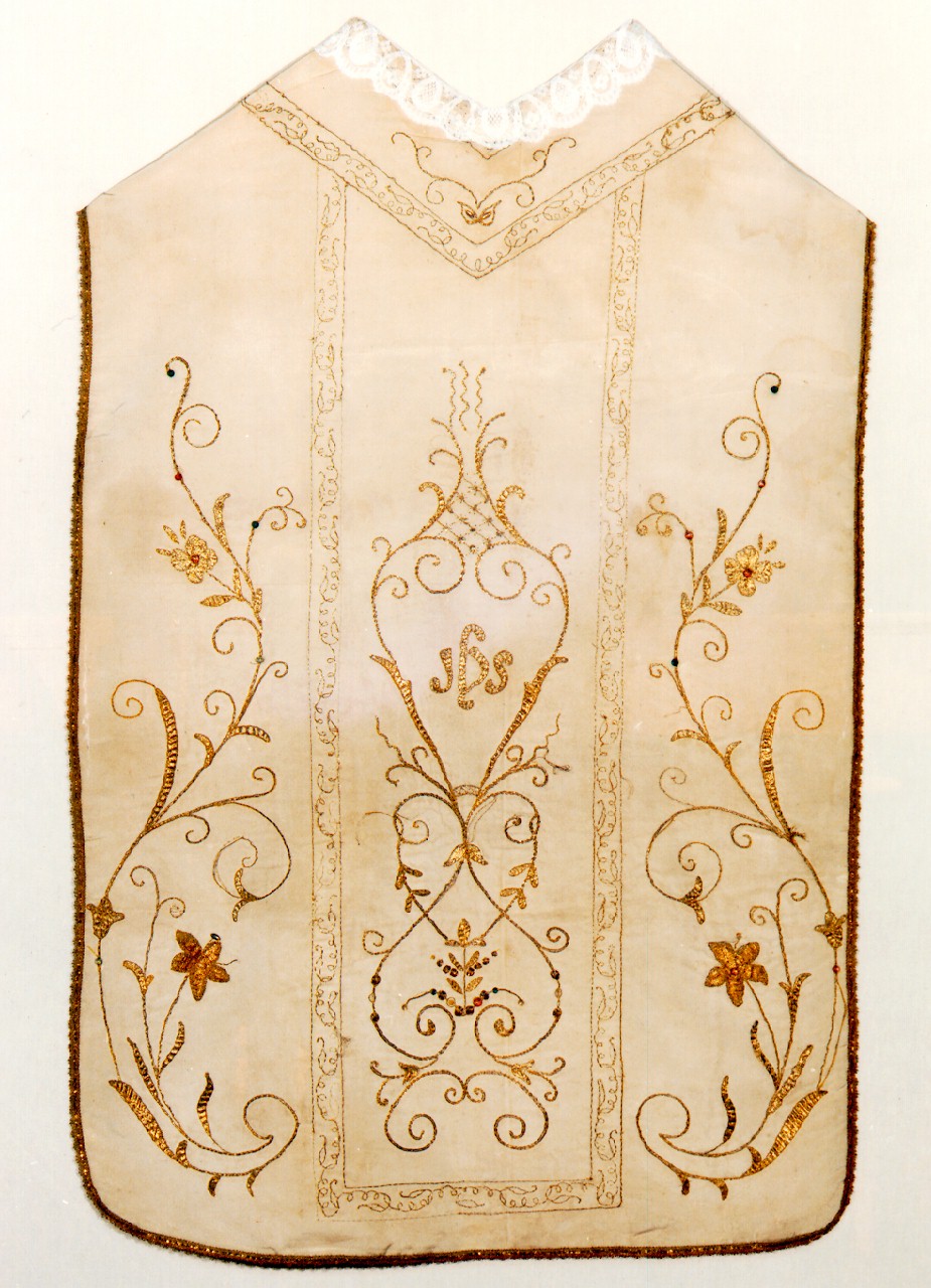 pianeta - manifattura siciliana (ultimo quarto sec. XIX)