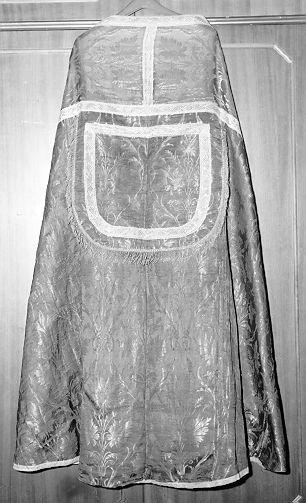 paramento liturgico - manifattura italiana (secc. XIX/ XX)