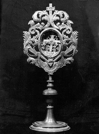 reliquiario - bottega italiana (sec. XVII)