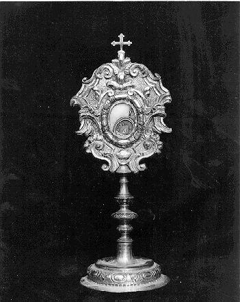 reliquiario - bottega italiana (sec. XVIII)