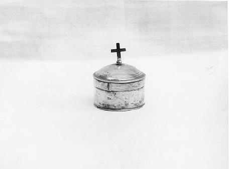 scatola per ostie - bottega italiana (sec. XVIII)