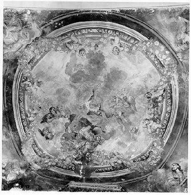 ASSUNZIONE DELLA MADONNA (soffitto dipinto) - ambito italiano (sec. XVIII)