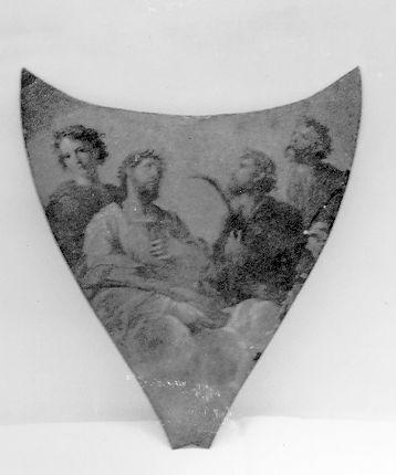 sportello di reliquiario, elemento d'insieme - bottega italiana (sec. XVII)