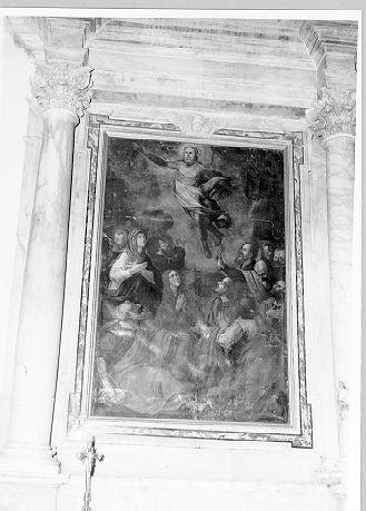 ASCENSIONE DI CRISTO (dipinto) - ambito italiano (sec. XVII)