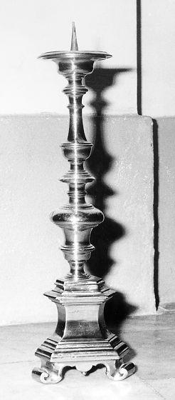 candeliere, serie - bottega italiana (sec. XVIII)