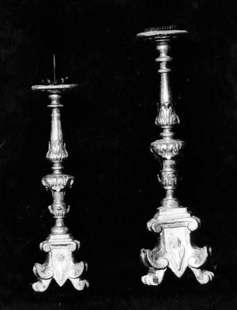 candeliere, serie - bottega italiana (sec. XVIII)