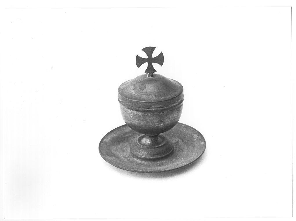 pisside da viatico - bottega toscana (sec. XVIII)