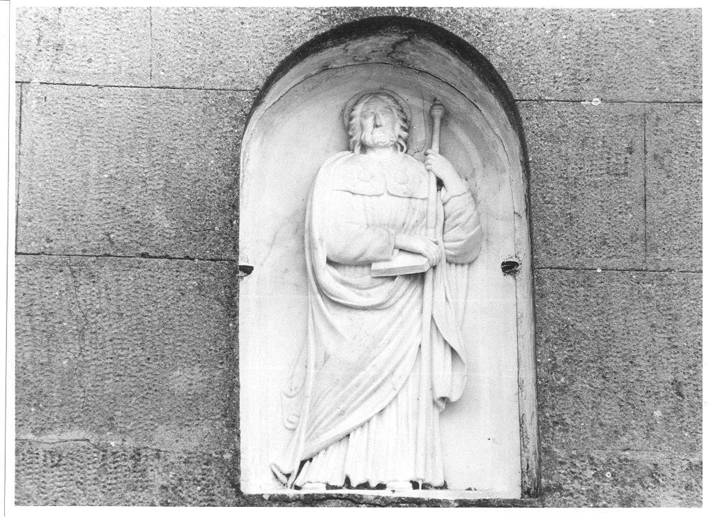 SAN GIACOMO APOSTOLO (rilievo) - bottega apuana (sec. XIX)