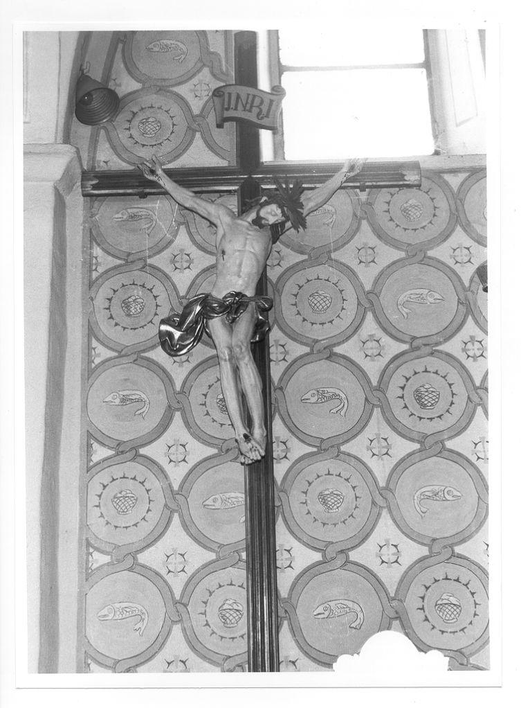 crocifisso - ambito lunigianese (secc. XIX/ XX)