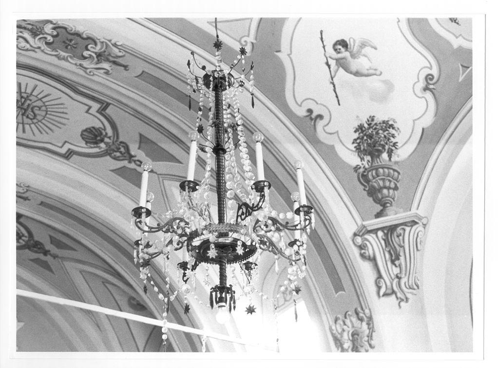 lampadario - a bracci - bottega toscana (prima metà sec. XX)