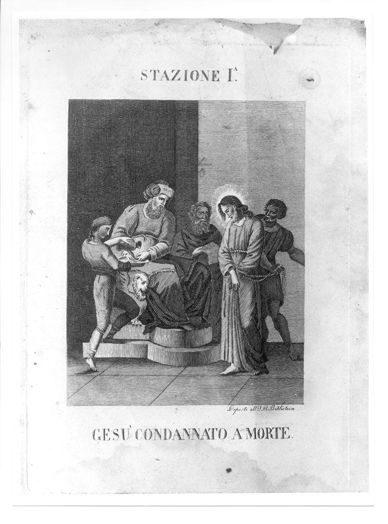 Via Crucis - ambito italiano (sec. XIX)