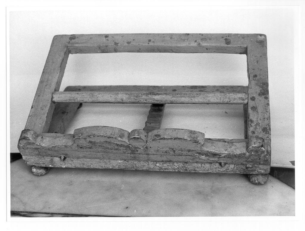 leggio d'altare - ambito lunigianese (sec. XIX)