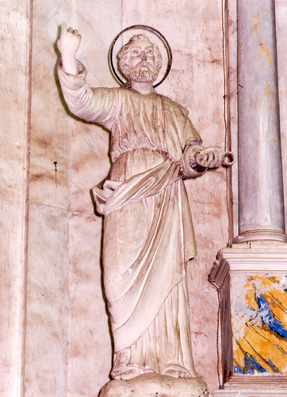 San Pietro apostolo (statua) - ambito siciliano (Fine/inizio secc. XIX/ XX)