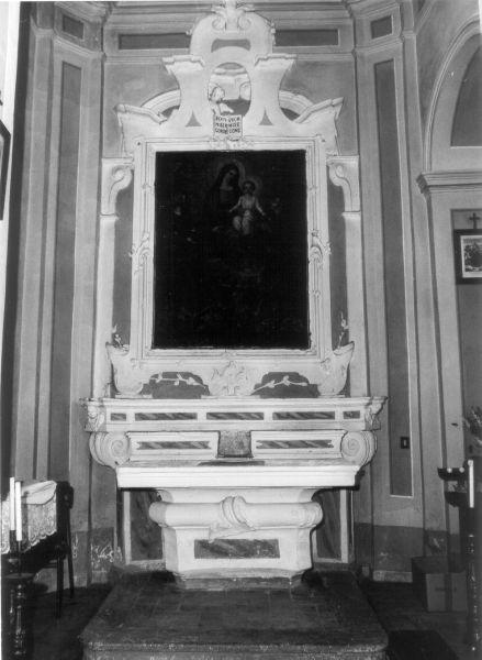 altare - ambito lunigianese (seconda metà sec. XVIII)