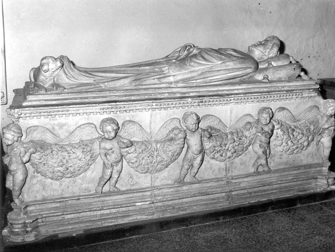 monumento funebre - ambito italiano (seconda metà sec. XIX)
