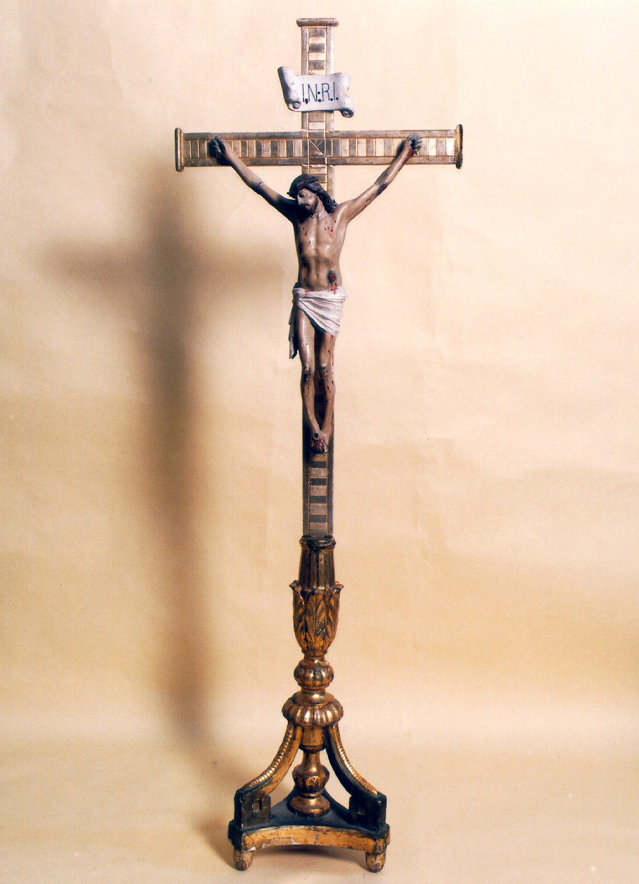 croce d'altare - produzione siciliana (Prima metà sec. XIX)