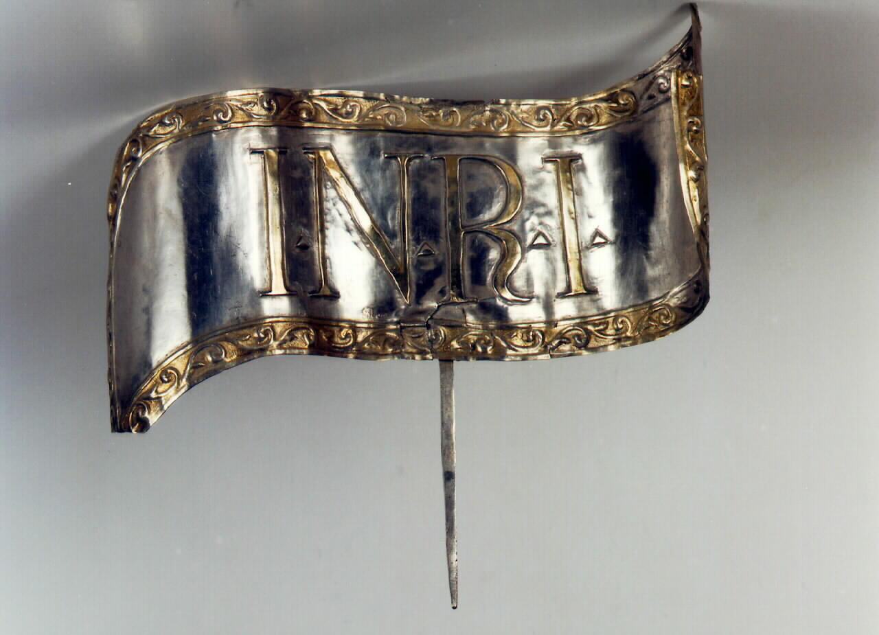 cartiglio (attributo iconografico) - bottega siciliana (Seconda metà sec. XIX)