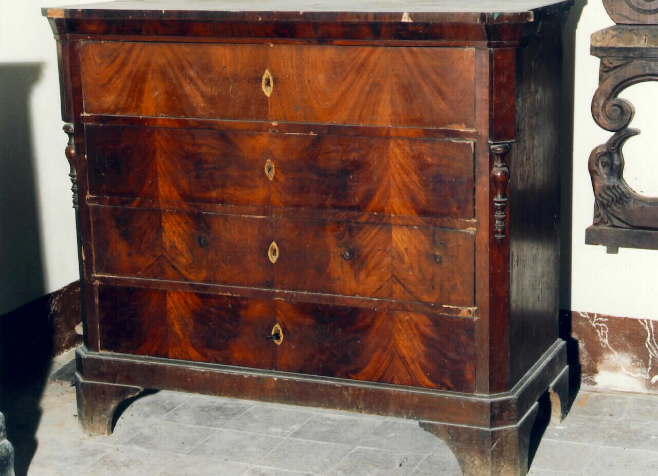 cassettone - produzione siciliana (Seconda metà sec. XIX)