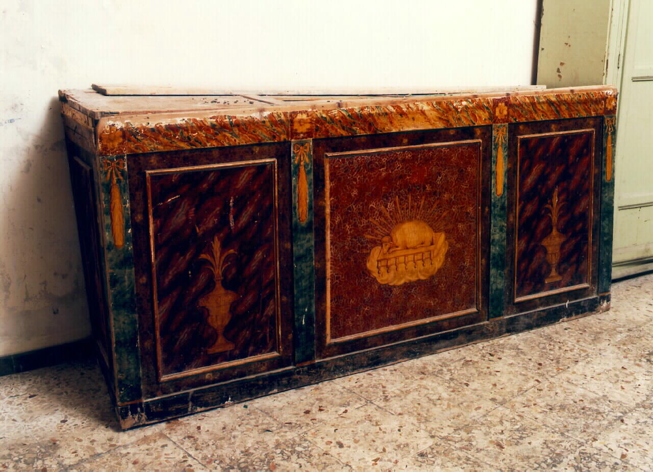 altare portatile - produzione siciliana (Seconda metà sec. XVIII)