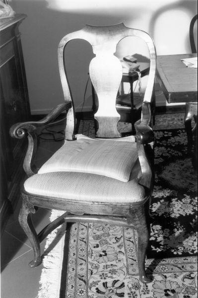 poltroncina, serie - bottega lucchese (sec. XIX)