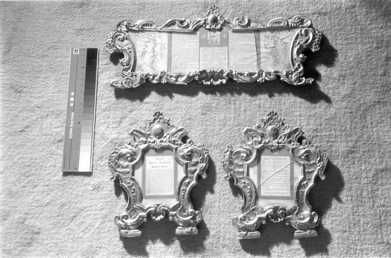 cartagloria, serie - bottega lucchese (seconda metà sec. XVIII)