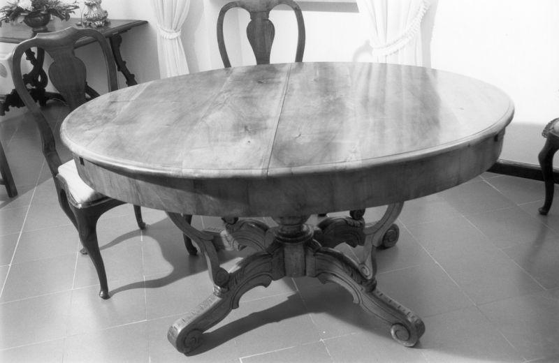 tavolo - manifattura lucchese (sec. XIX)