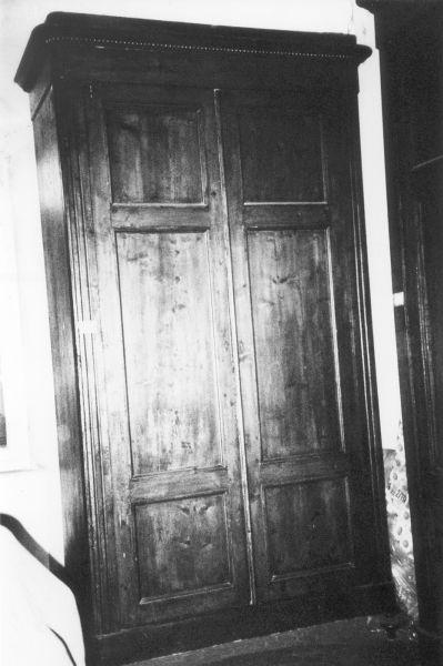 armadio, serie - bottega lucchese (ultimo quarto sec. XIX)