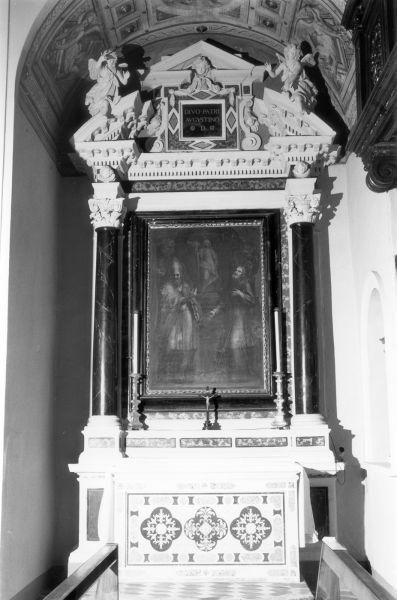 altare - a blocco, serie - bottega lucchese (sec. XIX)