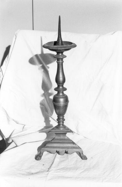 candeliere d'altare - bottega toscana (sec. XVII)