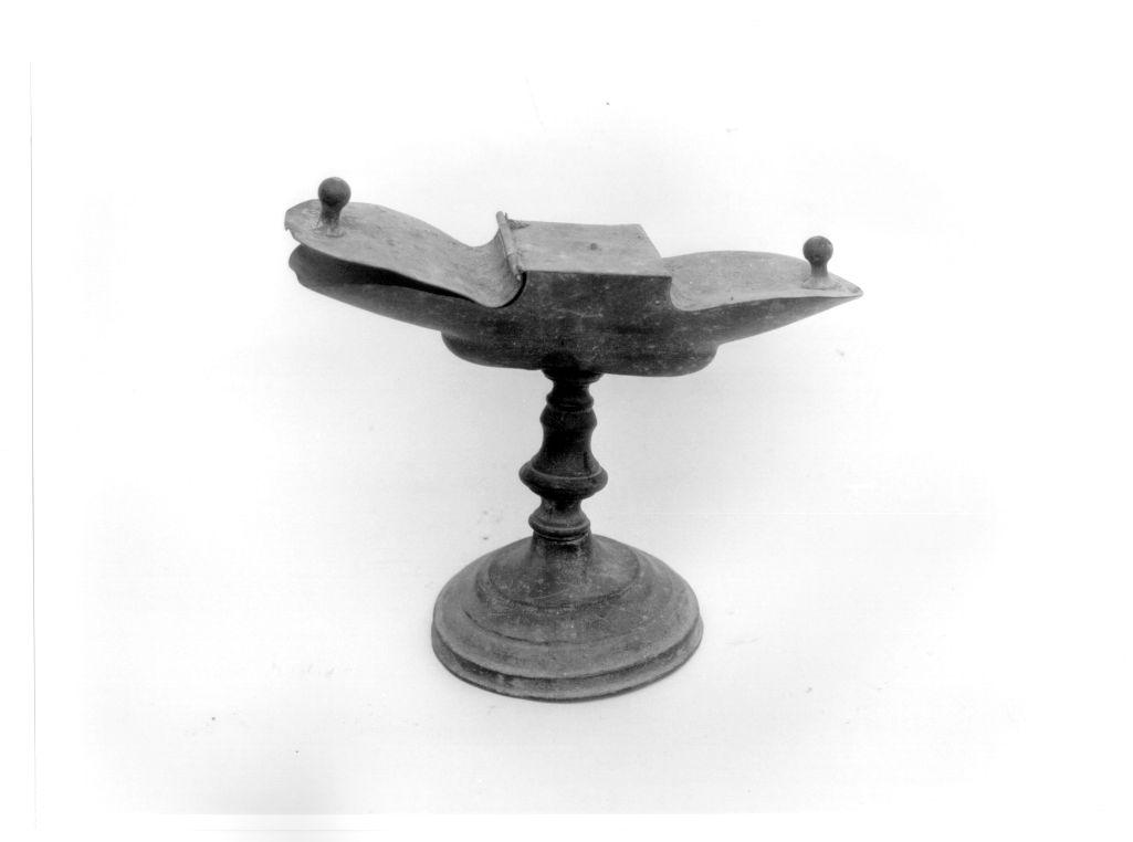 navicella portaincenso - bottega toscana (sec. XIX)