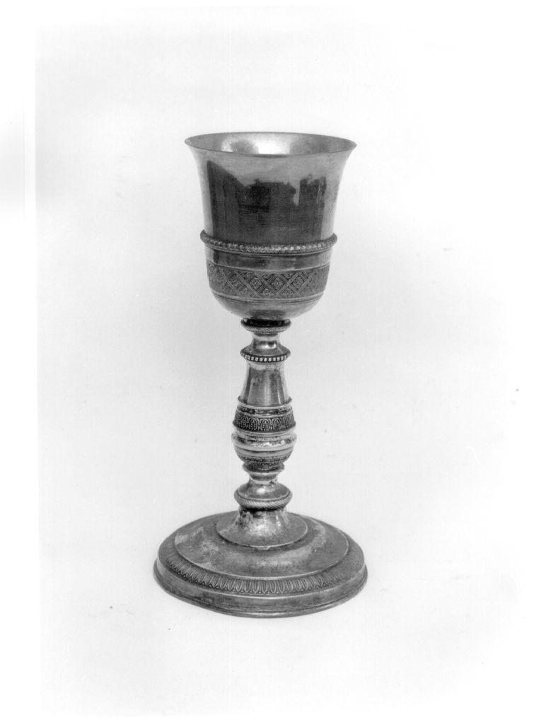 calice - bottega italiana (fine/inizio secc. XIX/ XX)