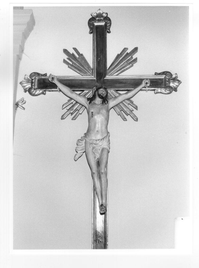 crocifisso - ambito lunigianese (secc. XVIII/ XIX)