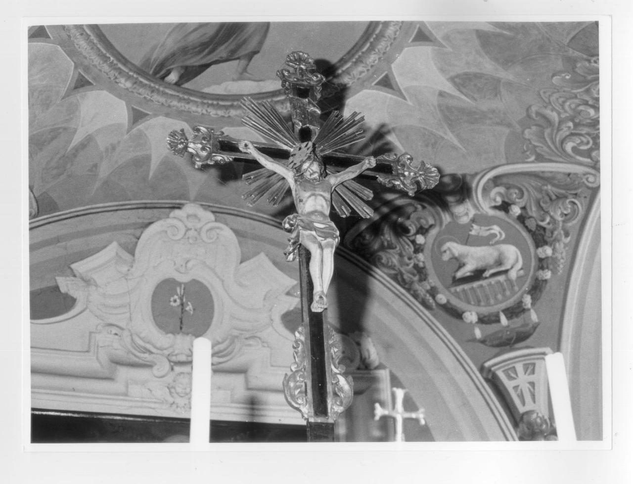 crocifisso - ambito lunigianese (secc. XVIII/ XIX)