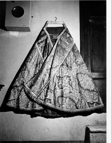 piviale - manifattura franco-italiana (sec. XVIII)